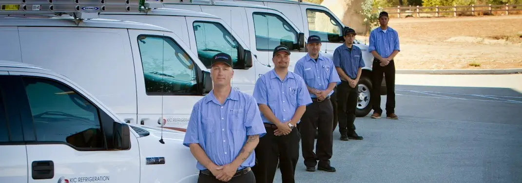 KIC Refrigeration crew ready for Mini Split Repair jobs across Citrus Heights
