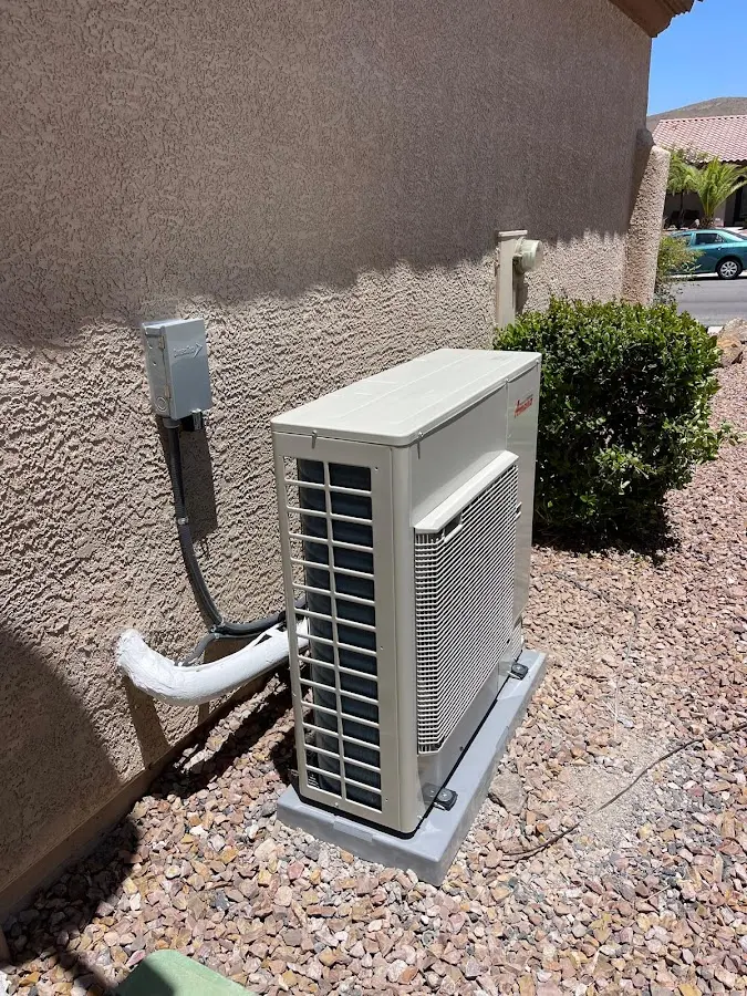 Residential air conditioning condenser unit in Citrus Heights
